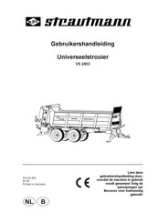 Strautmann VS 2403 Gebruikershandleiding