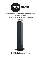 MPMan T600CD Handleiding