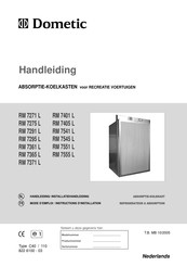 Dometic RM 7551 L Handleiding