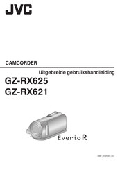 JVC EverioR GZ-RX625 Gebruikershandleiding