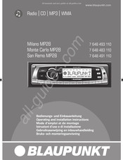 Blaupunkt San Remo MP28 Gebruiksaanwijzing En Inbouwhandleiding