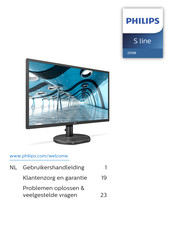 Philips 221S8LDAB/11 Gebruikershandleiding