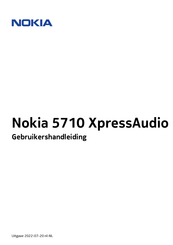 Nokia 5710 XpressAudio Gebruikershandleiding