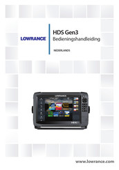 Lowrance HDS Gen3 Bedieningshandleiding