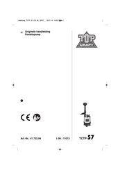 Top Craft 41.722.94 Handleiding