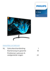 Philips 271E9 Gebruikershandleiding