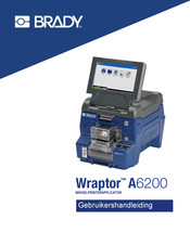 Brady Wraptor A6200 Gebruikershandleiding