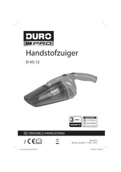 DURO PRO D-HS 12 Originele Handleiding