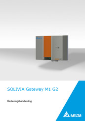 Delta SOLIVIA Gateway M1 G2 Bedieningshandleiding