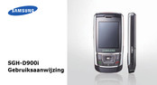 Samsung SGH-D900i Gebruiksaanwijzing