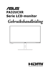 ASus PA32UCXR Series Gebruikershandleiding