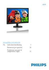 Philips 203V5 Gebruikershandleiding