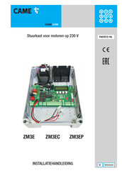 CAME ZM3E Installatiehandleiding