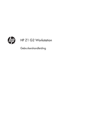 HP Z1 G2 Gebruikershandleiding