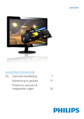 Philips 236G3DH Gebruikershandleiding