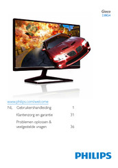 Philips Gioco 238G4 Gebruikershandleiding