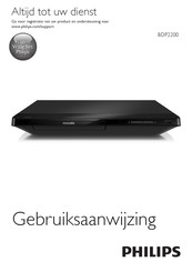 Philips BDP2200 Gebruiksaanwijzing