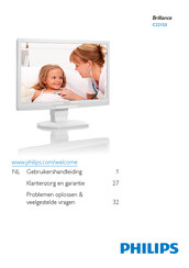 Philips Brilliance C221S3 Gebruikershandleiding