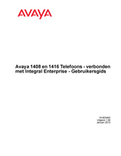 Avaya 1416 Gebruikersgids