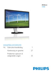 Philips Brilliance 272B4QPJCG/00 Gebruikershandleiding