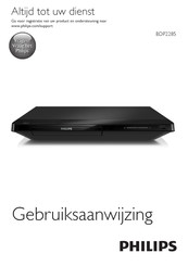 Philips BDP2285/12 Gebruiksaanwijzing