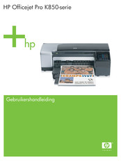 HP Officejet Pro K850 Series Gebruikershandleiding