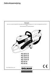 Dolmar PC-6412 S Gebruiksaanwijzing