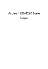 Acer Aspire 4230 Series Snelgids