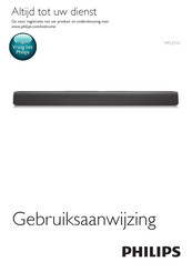 Philips HTL2110 Gebruiksaanwijzing