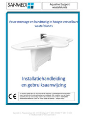 Sanmedi Aqualine Support Installatiehandleiding En Gebruiksaanwijzing