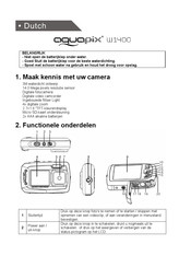 Easypix aquapix W1400 Gebruiksaanwijzing