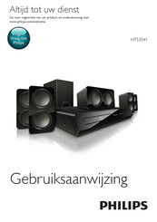 Philips HTS3541 Gebruiksaanwijzing