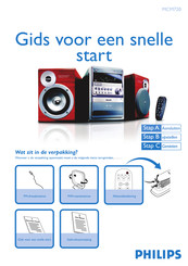 Philips MCM720 Gids Voor Een Snelle Start