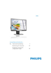 Philips 201B2 Gebruikershandleiding