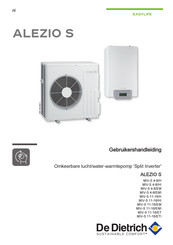 De Dietrich Easylife ALEZIO EVOLUTION AWHP 11 MR-2 Gebruikershandleiding