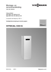 Viessmann BWT-NC 331.A10 Montage- En Servicehandleiding