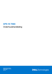 Dell XPS 13 7390 Onderhoudshandleiding