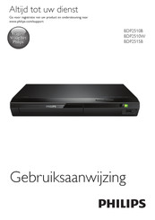 Philips BDP2510B Gebruiksaanwijzing