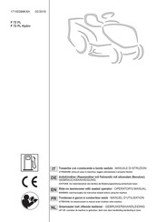 Stiga F 72 FL Gebruikershandleiding