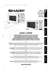 Sharp R-852 Gebruiksaanwijzing