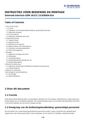 schmersal AZM 161CC-12/03RKN-024 Bedienings- En Montagehandleiding