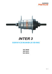 Shimano Nexus Inter 3 SG-3R40 Servicehandleiding