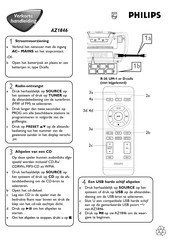 Philips AZ1846 Handleiding