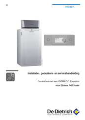 De Dietrich DIEMATIC Evolution Installatie-, Gebruikers En Servicehandleiding