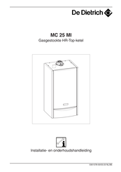 De Dietrich MC 25 MI Installatie- En Onderhoudshandleiding