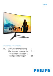 Philips 278M6 Series Gebruikershandleiding