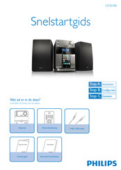 Philips DCB188 Snelstartgids