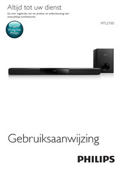 Philips HTL2150 Series Gebruiksaanwijzing