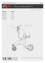 Vela M011250 Gebruiksaanwijzing