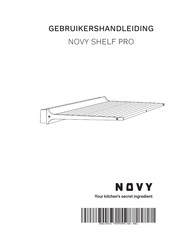 Novy Shelf Pro Gebruikershandleiding